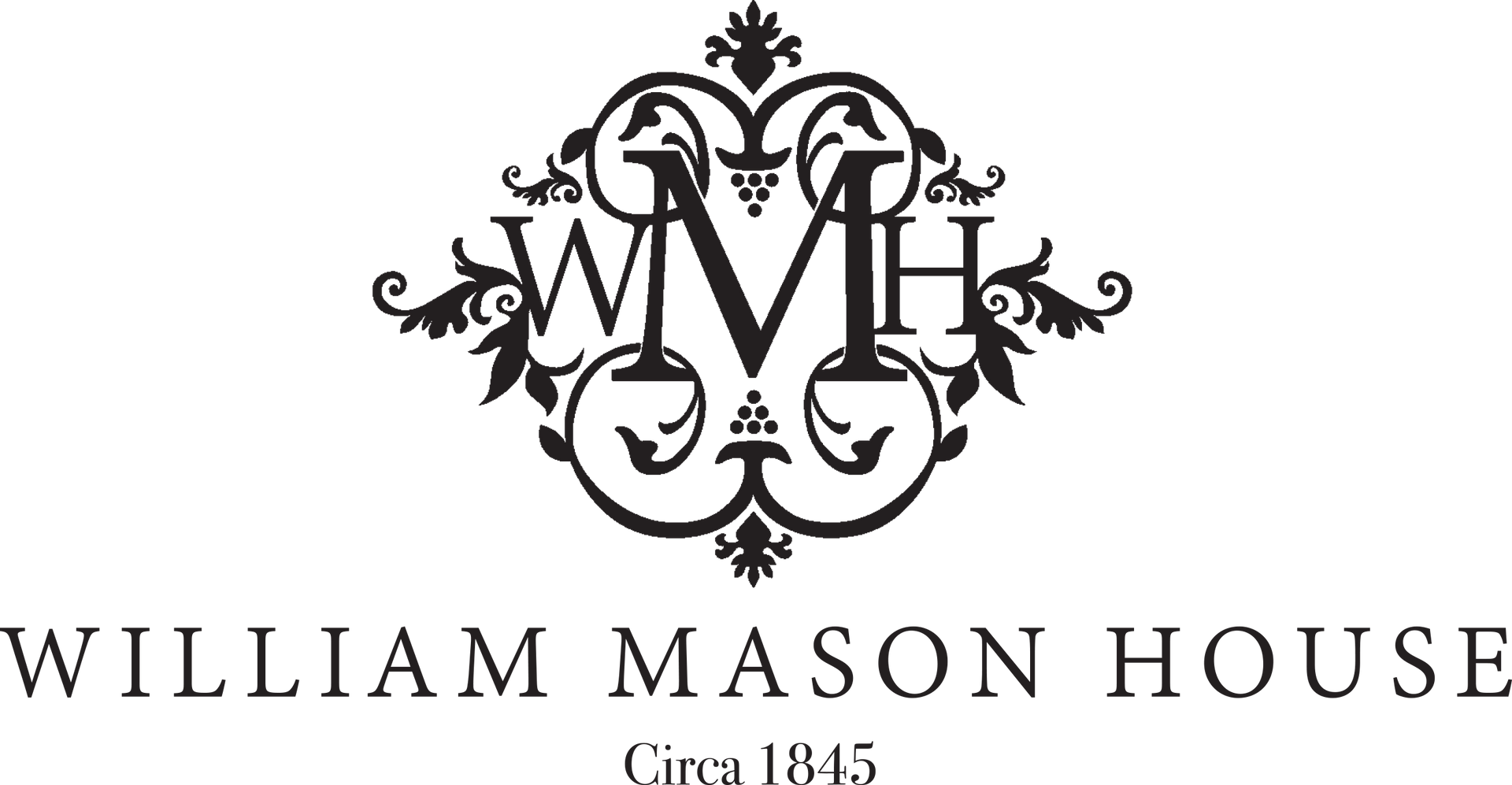 William Mason House logo with ornate