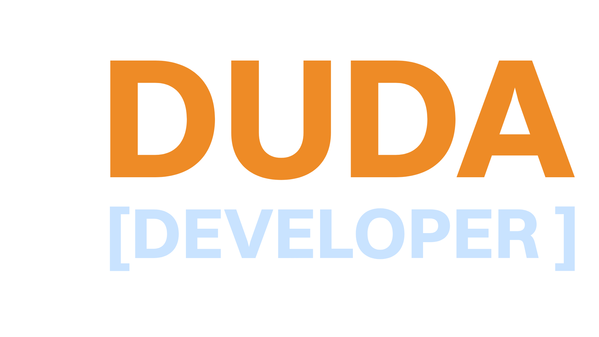 The Duda Developer