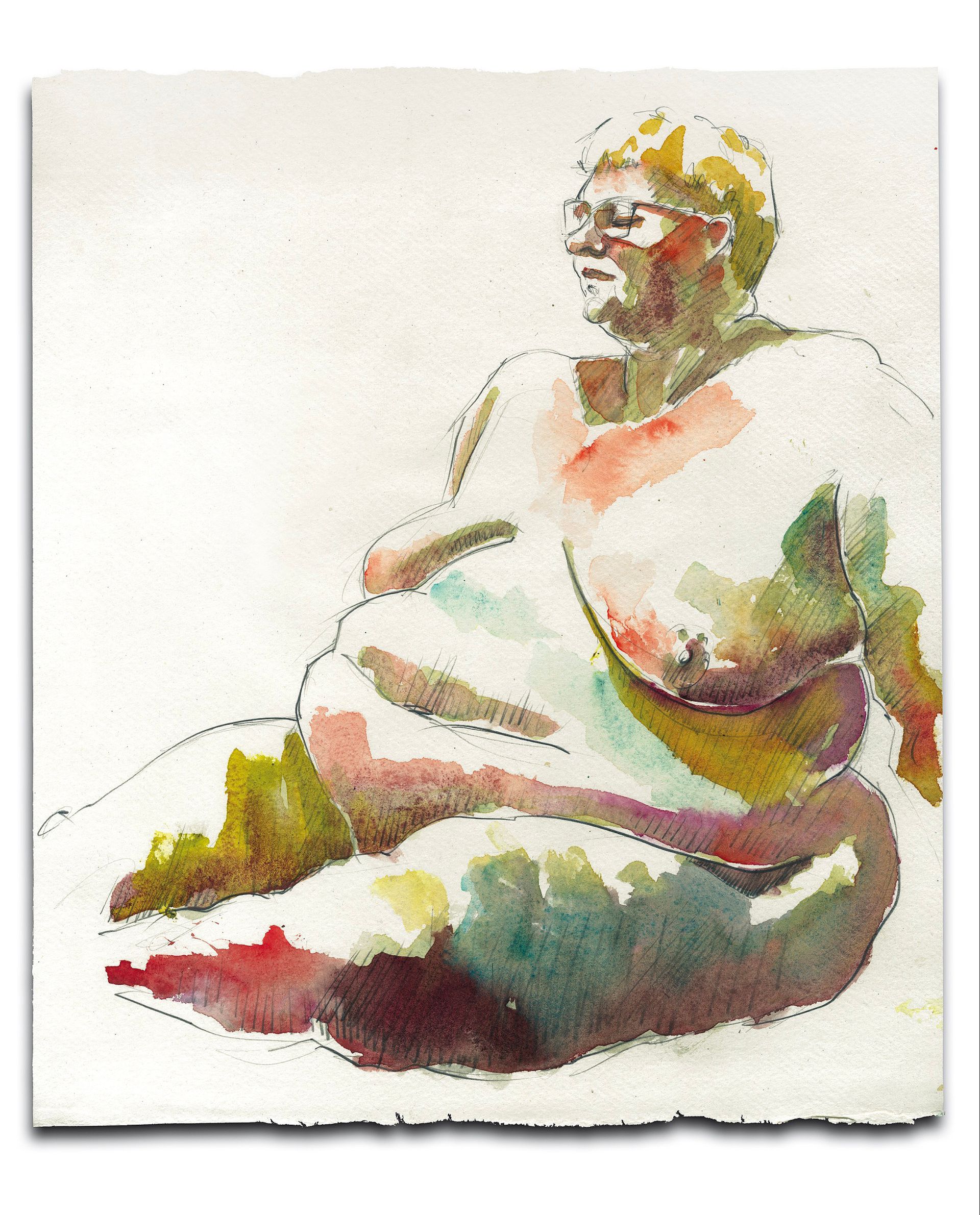 Nude portrait commission