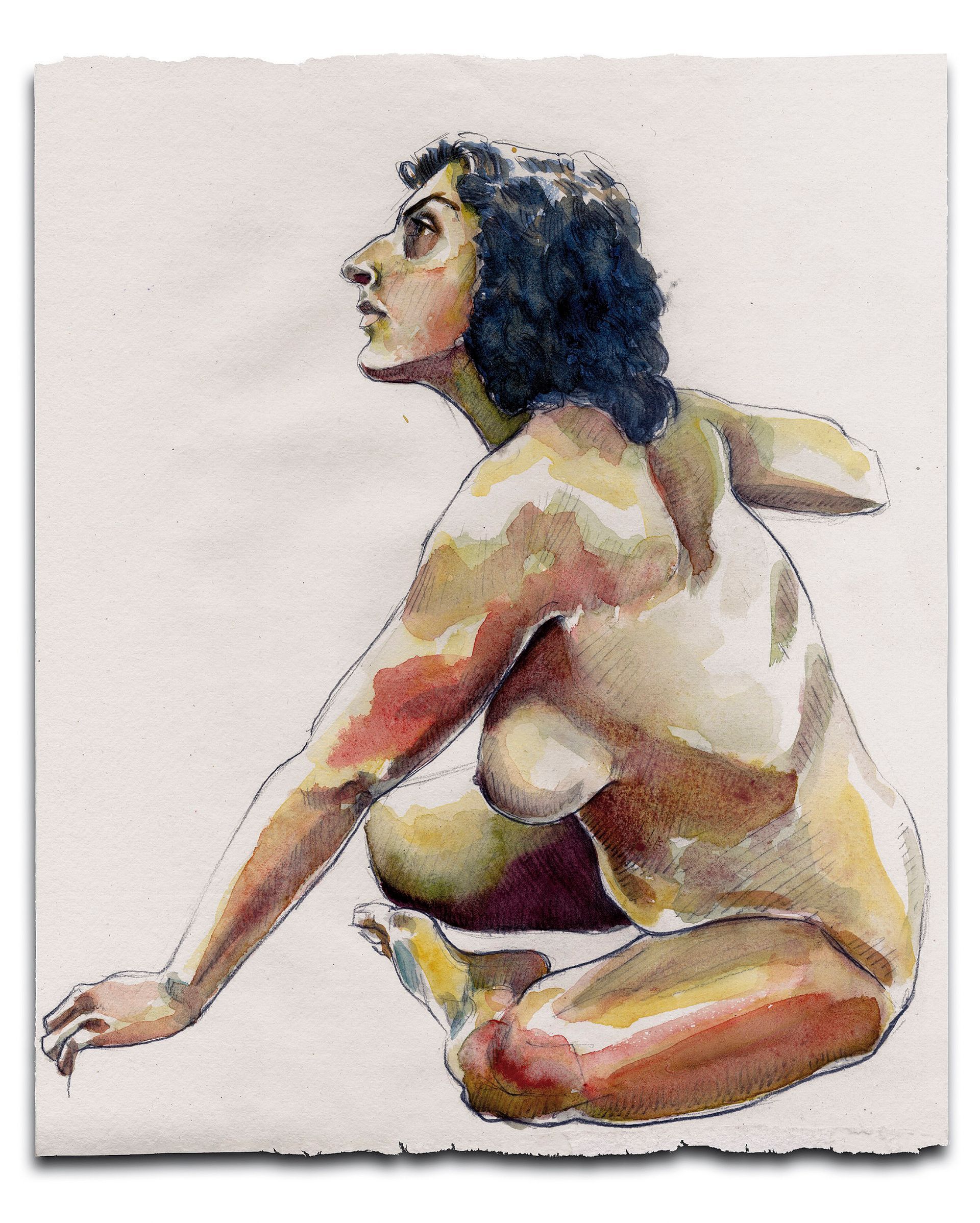 Life drawing commission