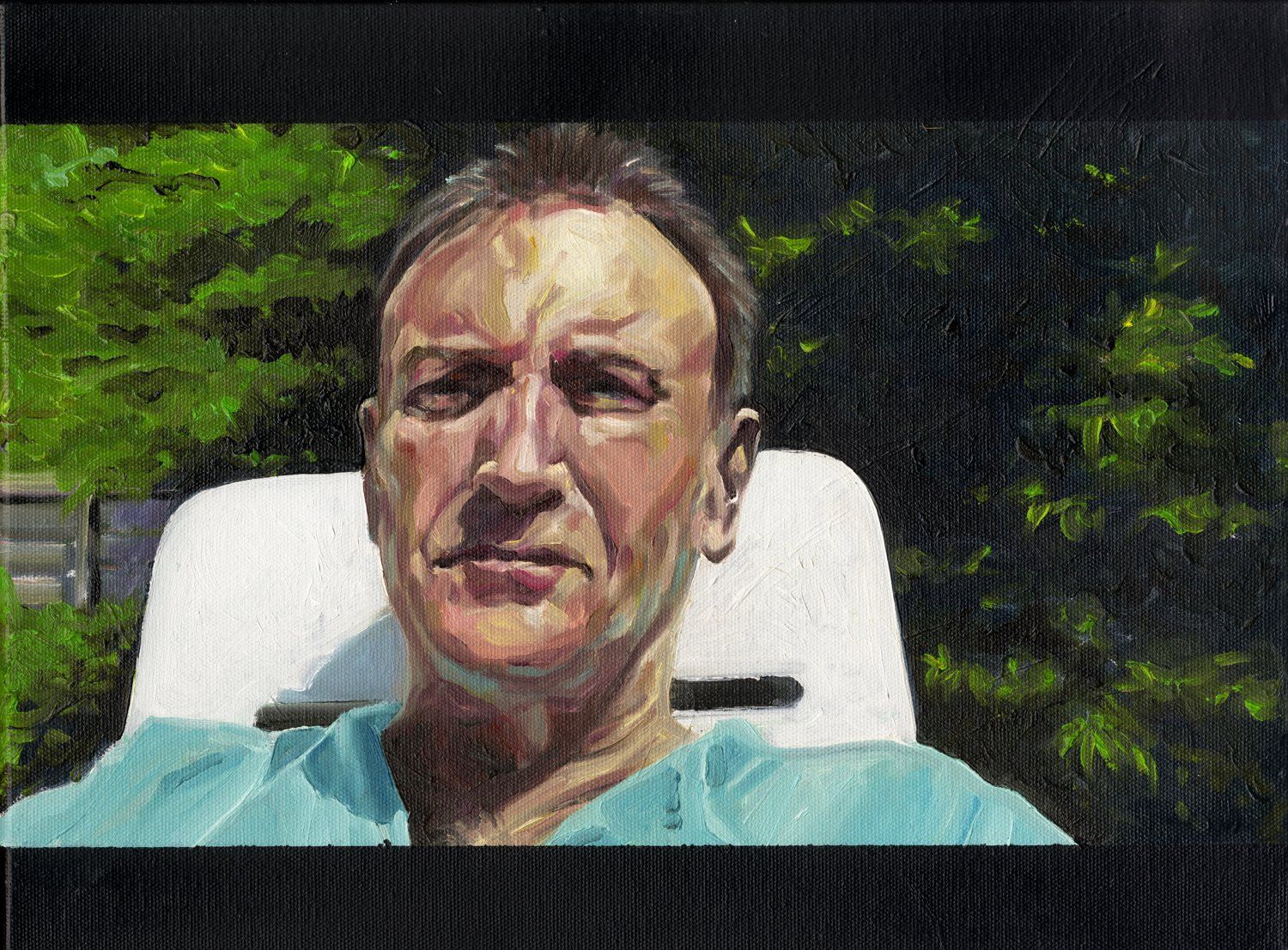 online portrait painting via zoom