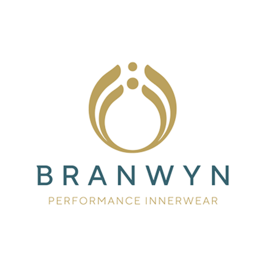 branwyn performance innerwear logo on a white background