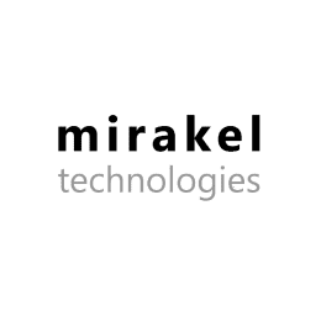 mirakel technologies logo on a white background