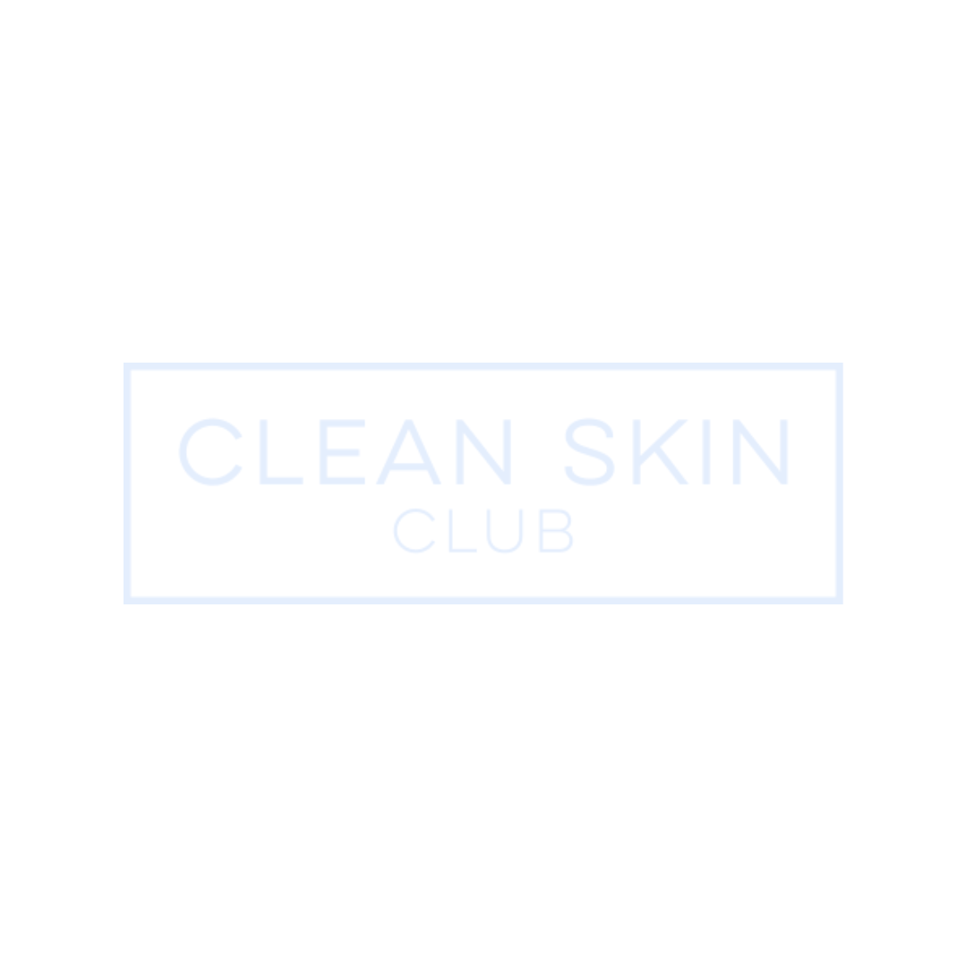 a clean skin club logo on a white background .