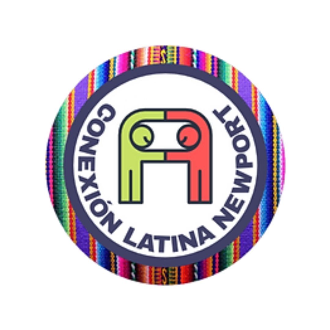 a colorful logo for conexion latina newport