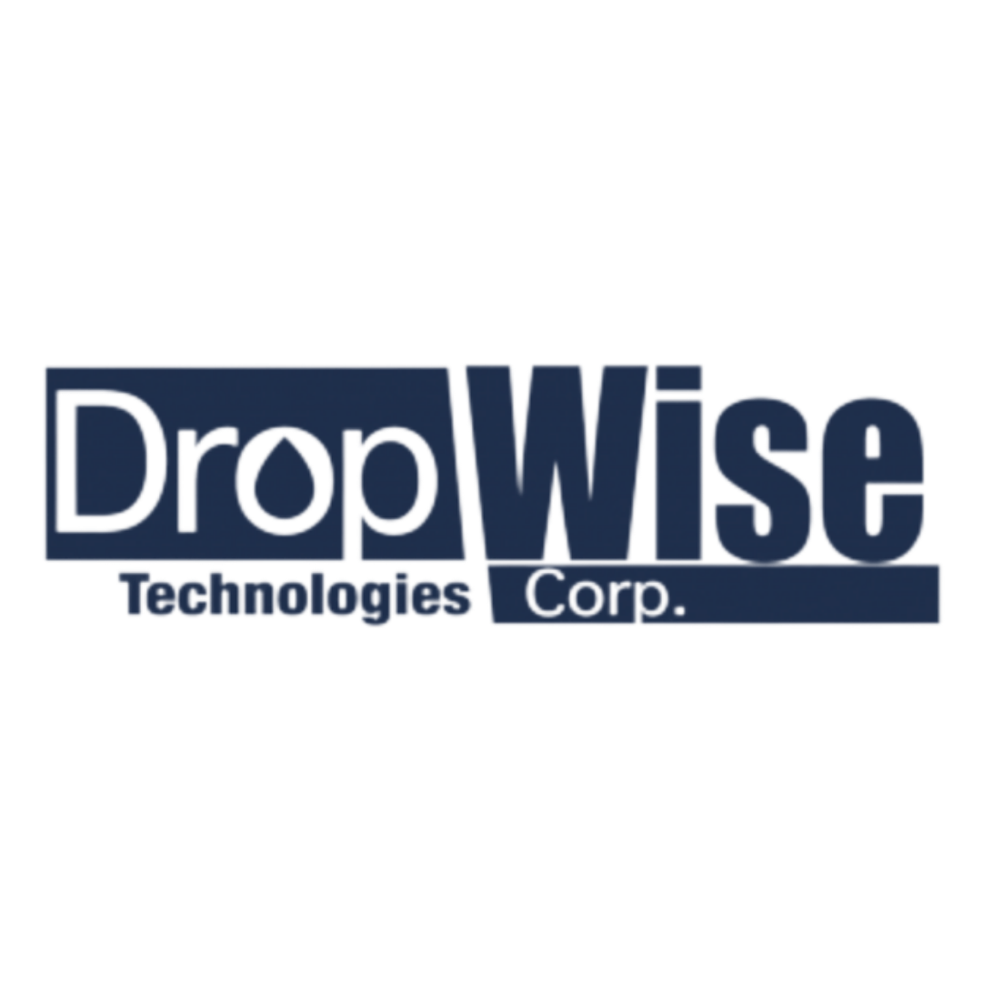 dropwise technologies corp. logo on a white background