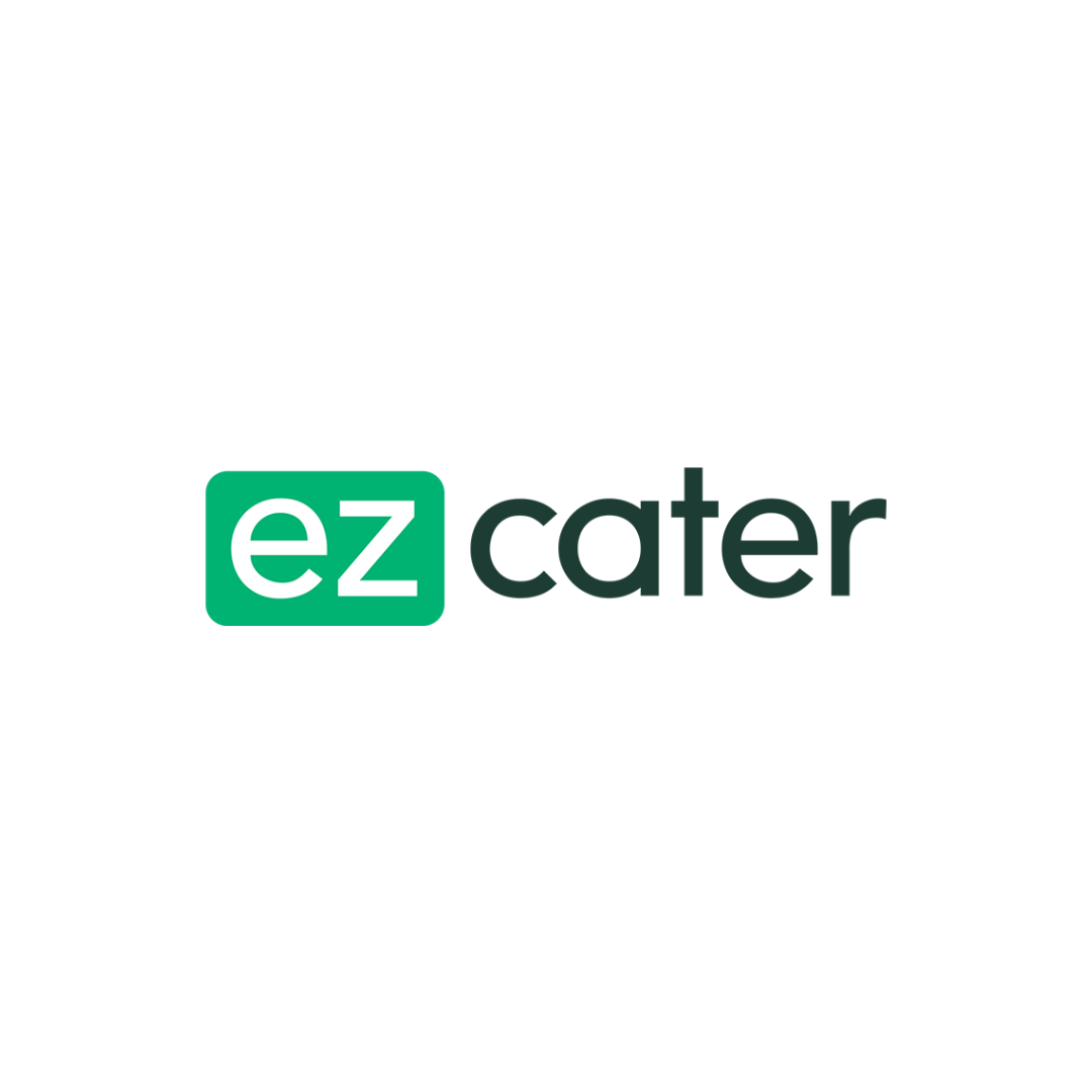 It is a logo for a company called ez cater.