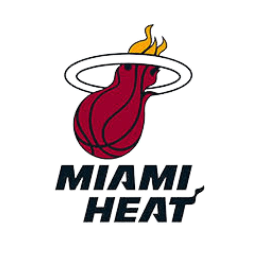 A logo for the miami heat basketball team