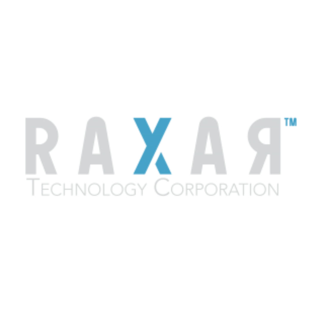 A logo for the raxa technology corporation