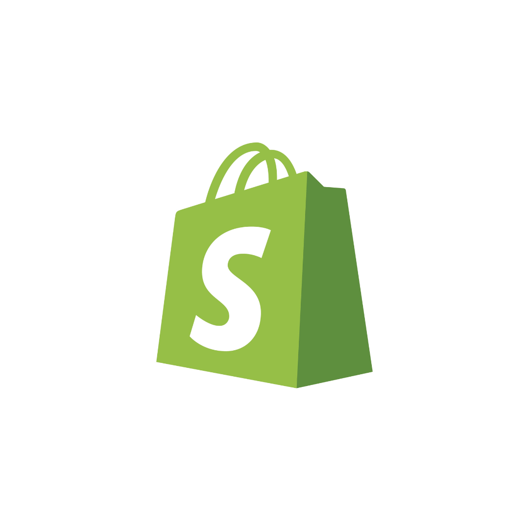 a green shopping bag with the letter s on it .