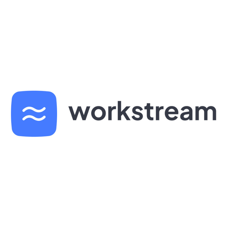 It is a logo for a company called workstream.