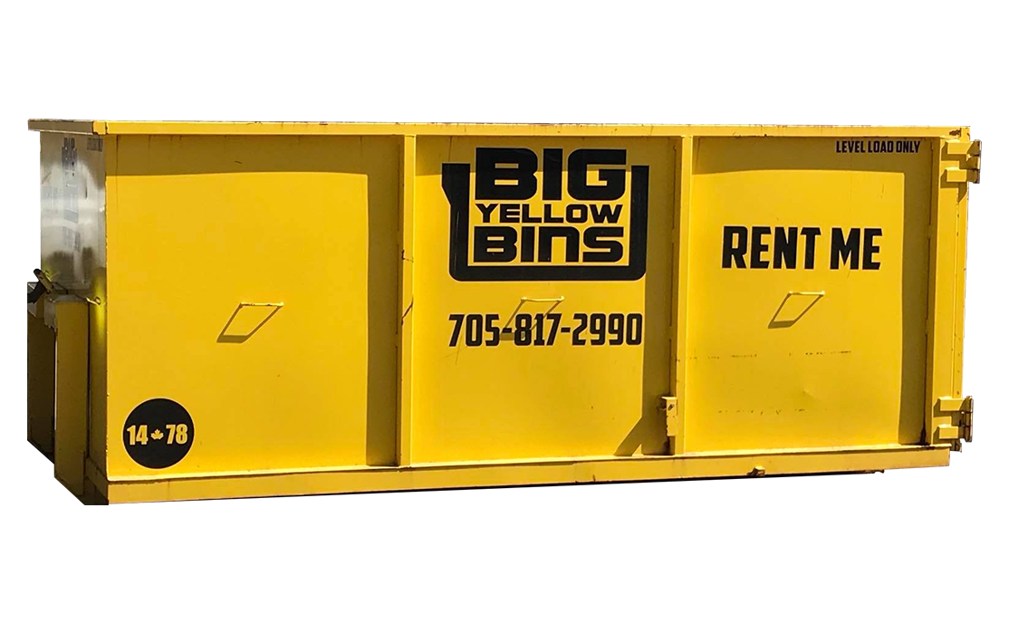 Dumpster Rentals in Barrie, Ontario Big Yellow Bins