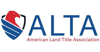 Logo of ALTA (American Land Title Association) with eagle inside a shield.