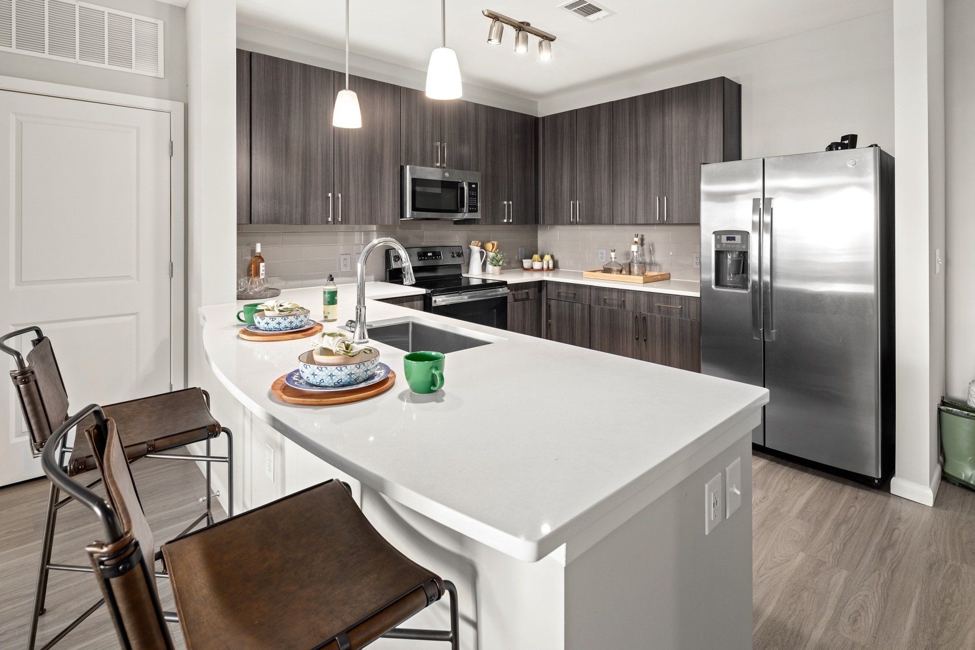 Kitchen at Boulders Lakeside.