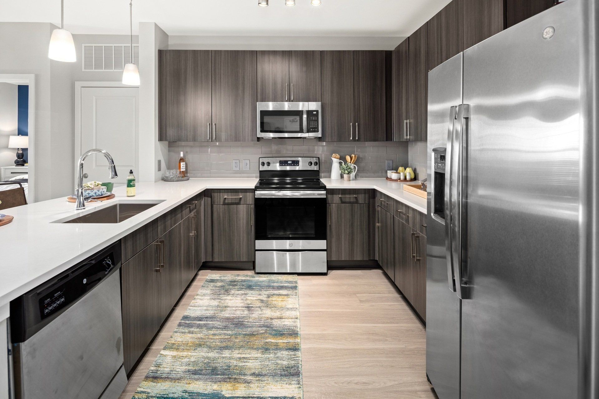 Kitchen at Boulders Lakeside.