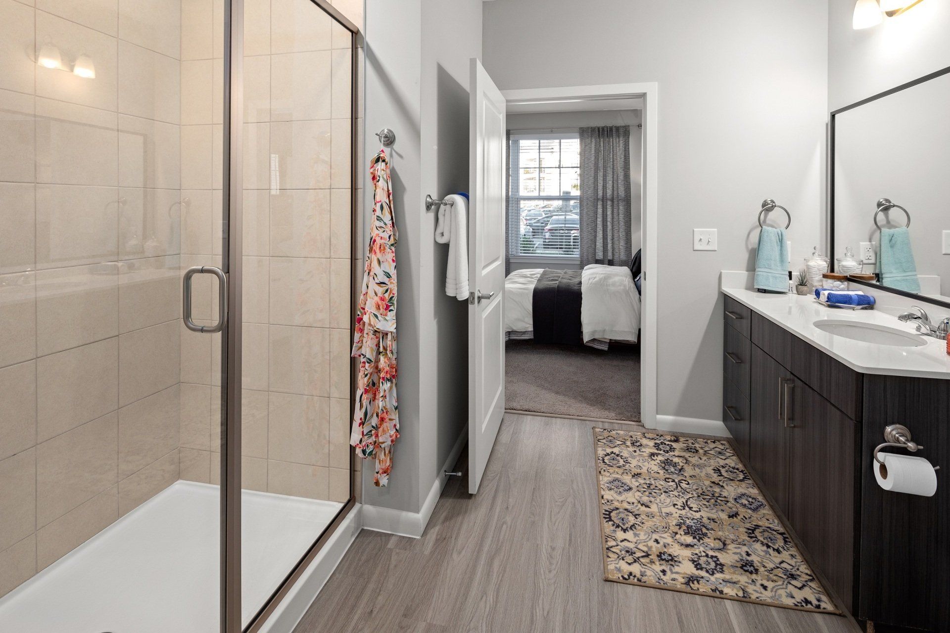 Bathroom at Boulders Lakeside.