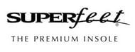 Superfeet logo with text 