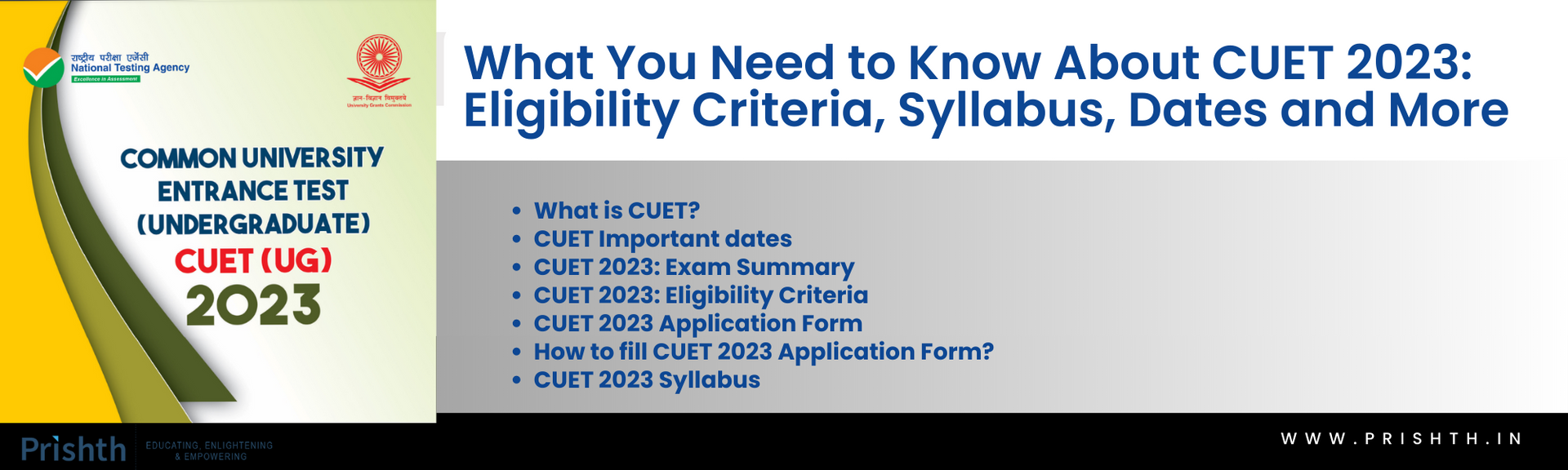 What You Need to Know About CUET 2023: Eligibility Criteria, Syllabus, Dates and More
