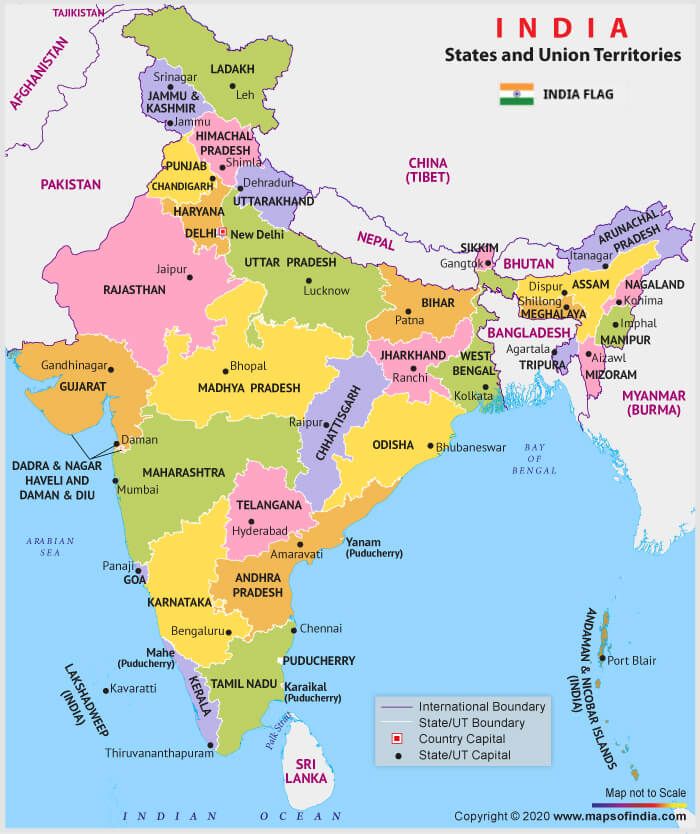 Map of India