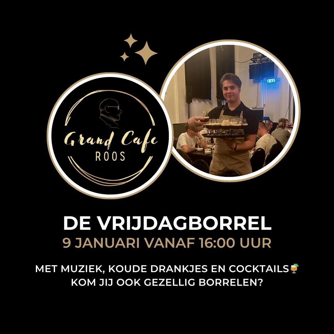 De Vrijdagmiddagborrel