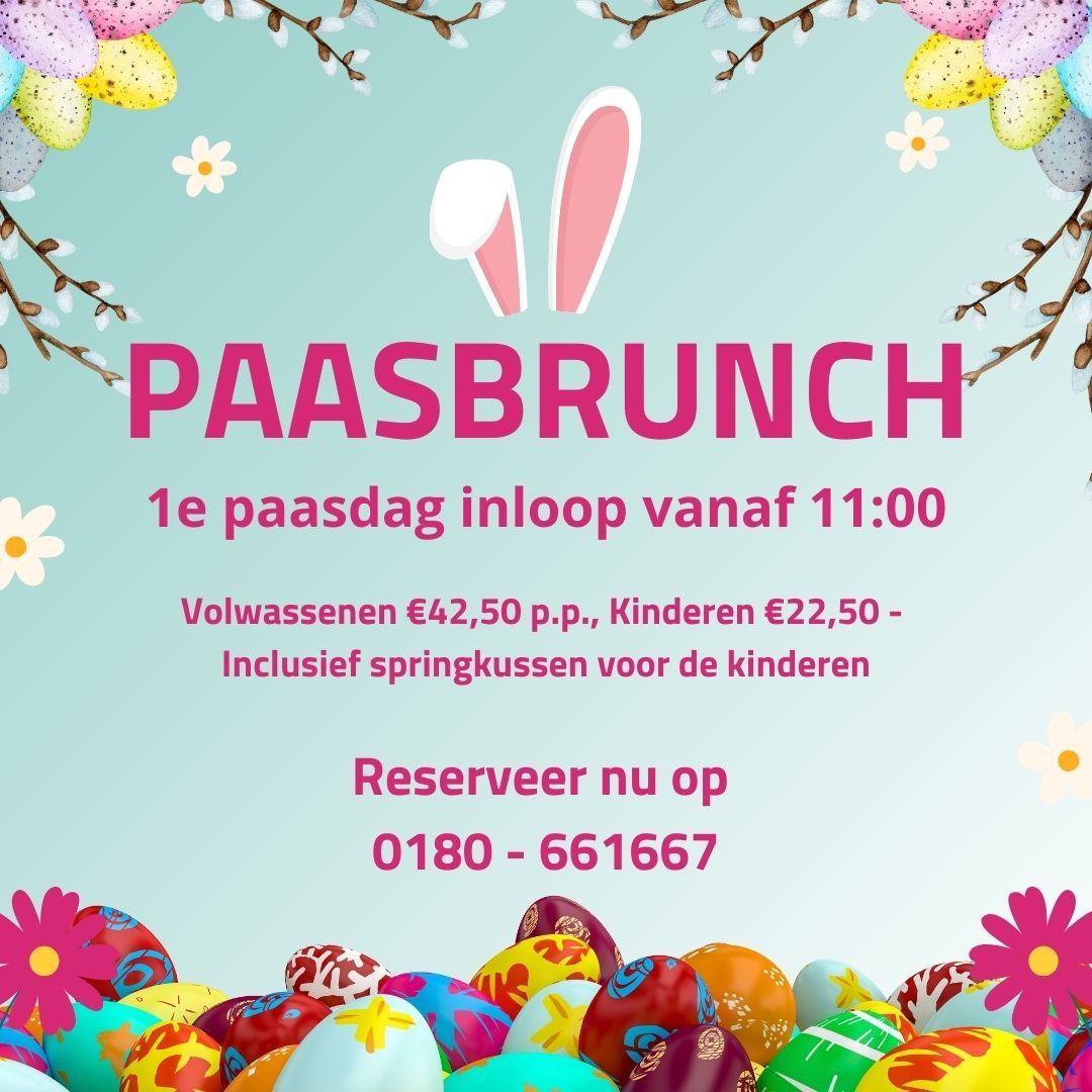 Paasbrunch op 1e Paasdag