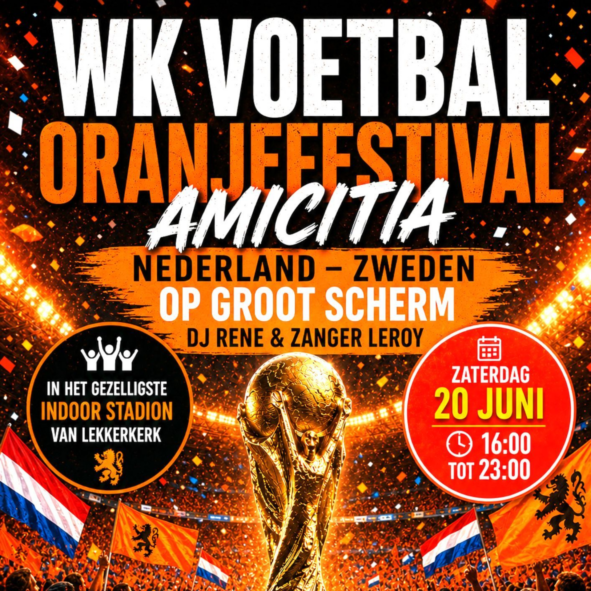 Oranjefestival Nederland - Zweden