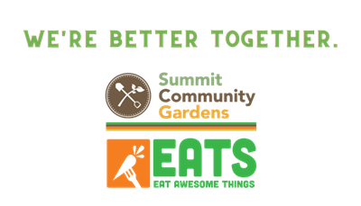 Summit Community Gardens logo with 