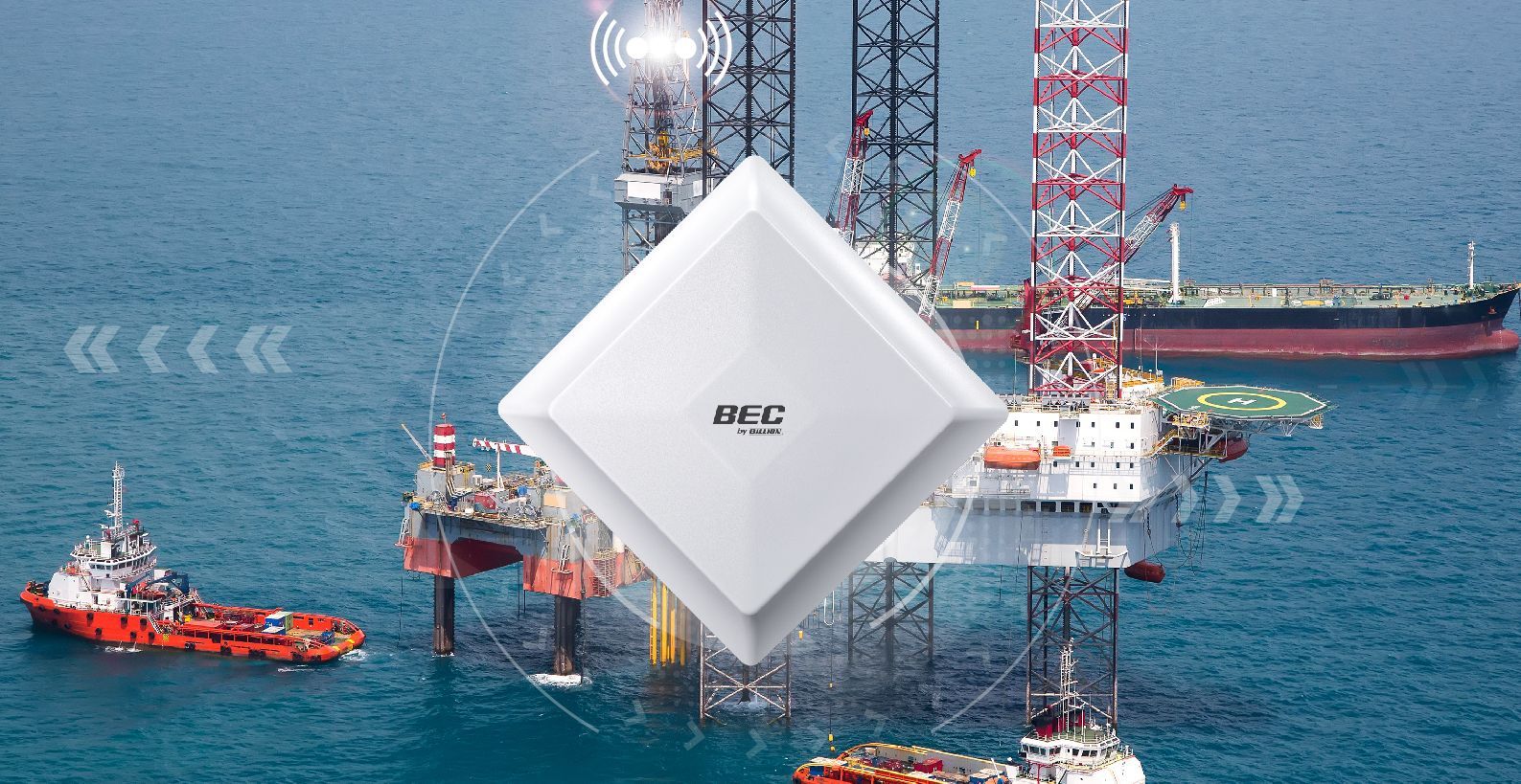 7000R24 connectivity solution provides offshore LTE internet