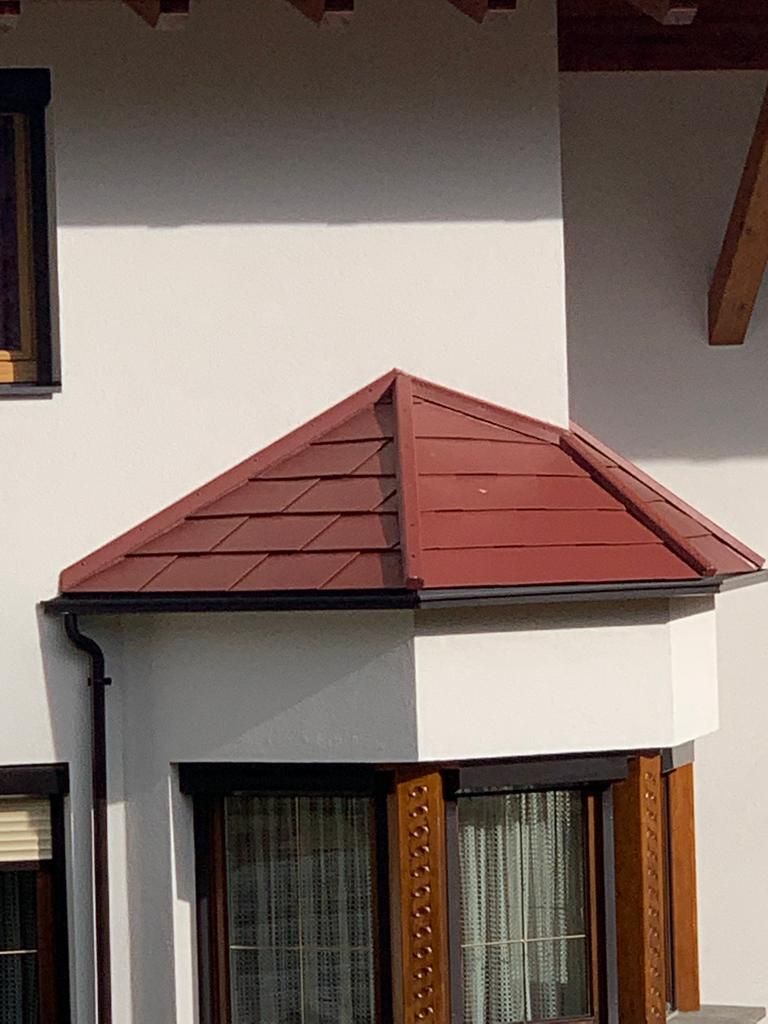 Dachverkleidung Turmdach
