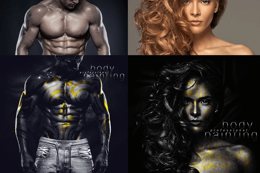 A man and a woman are standing next to each other.