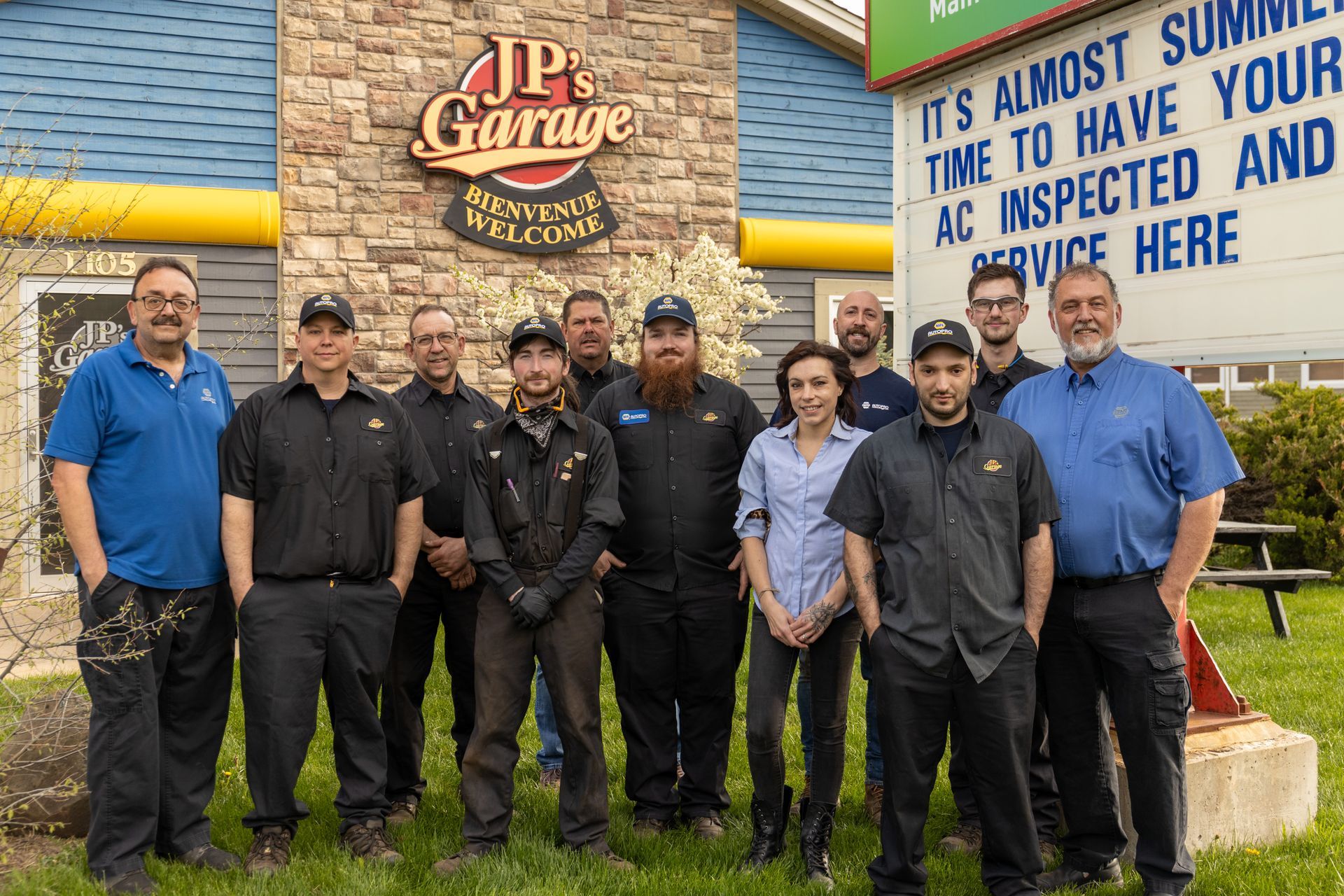 JP's Garage Dieppe Auto Repair - Outside Our Shop - JP's Garage