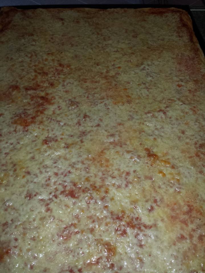 Pizza con fior di latte