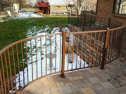 ornamental iron fence