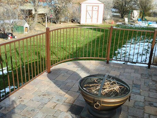 ornamental iron fence