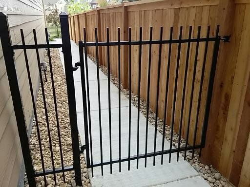 ornamental iron fence