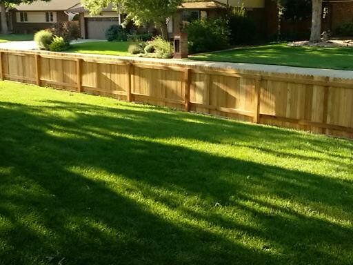 beautiful wood fence