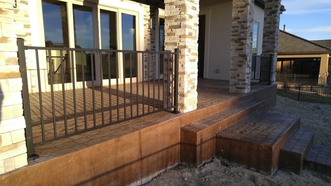 ornamental iron fence