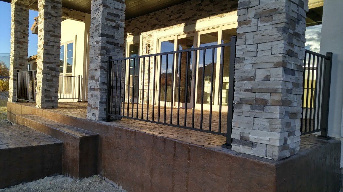 ornamental iron fence