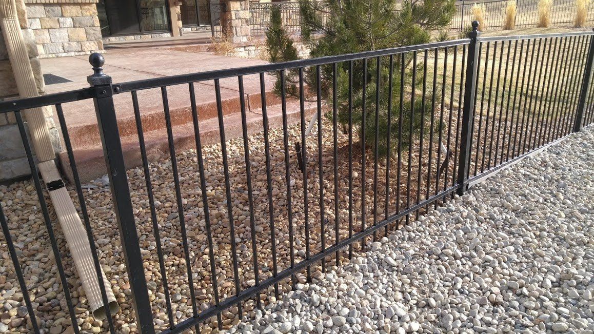 ornamental iron fence