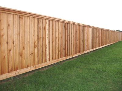 beautiful wood fence
