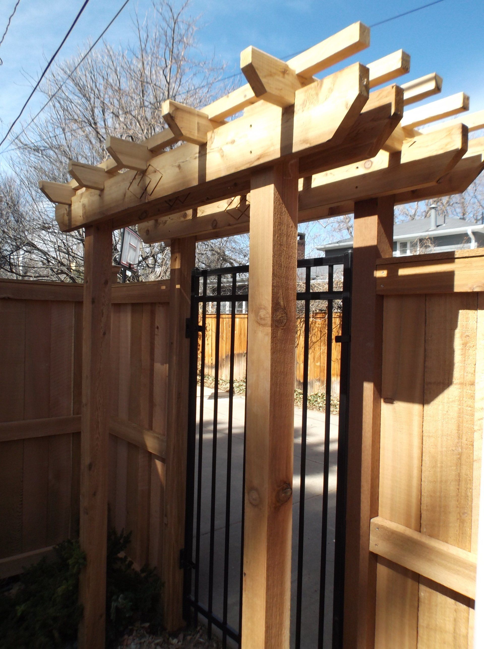 custom fence design