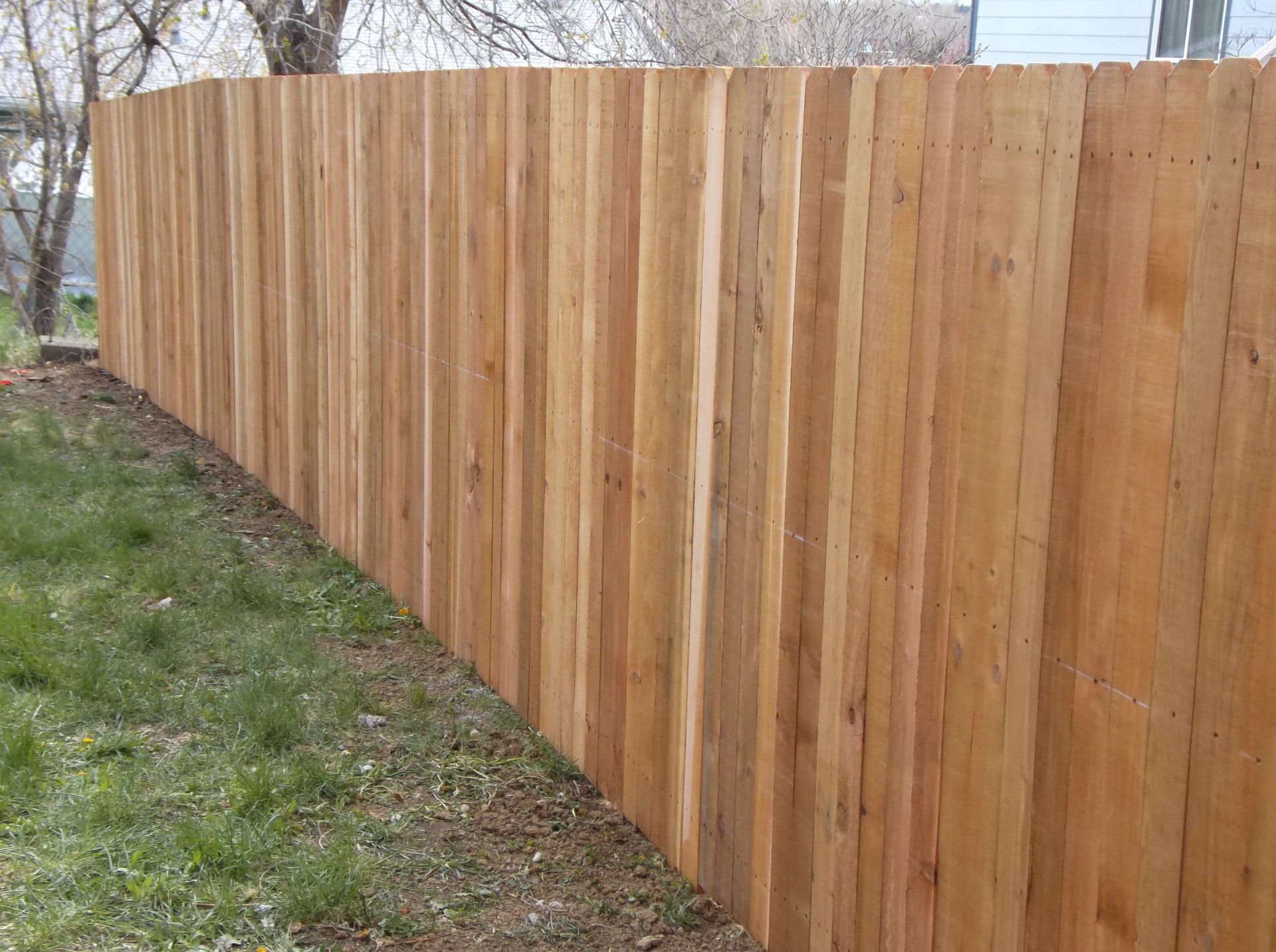 beautiful wood fence