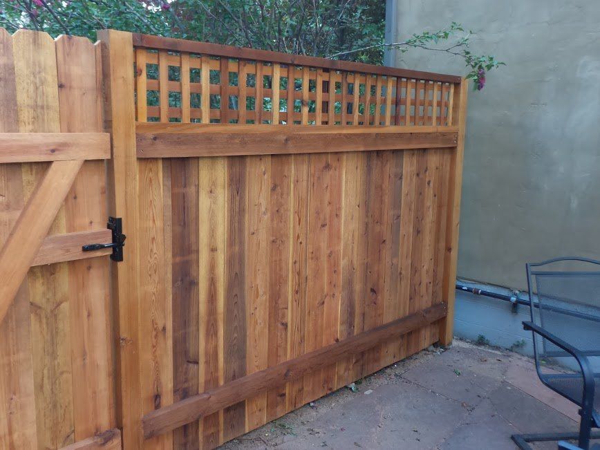 custom fence design