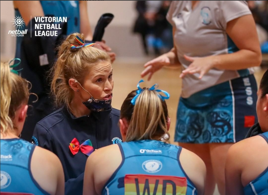 Coaching in the 2021 VNL season with Boroondara Express