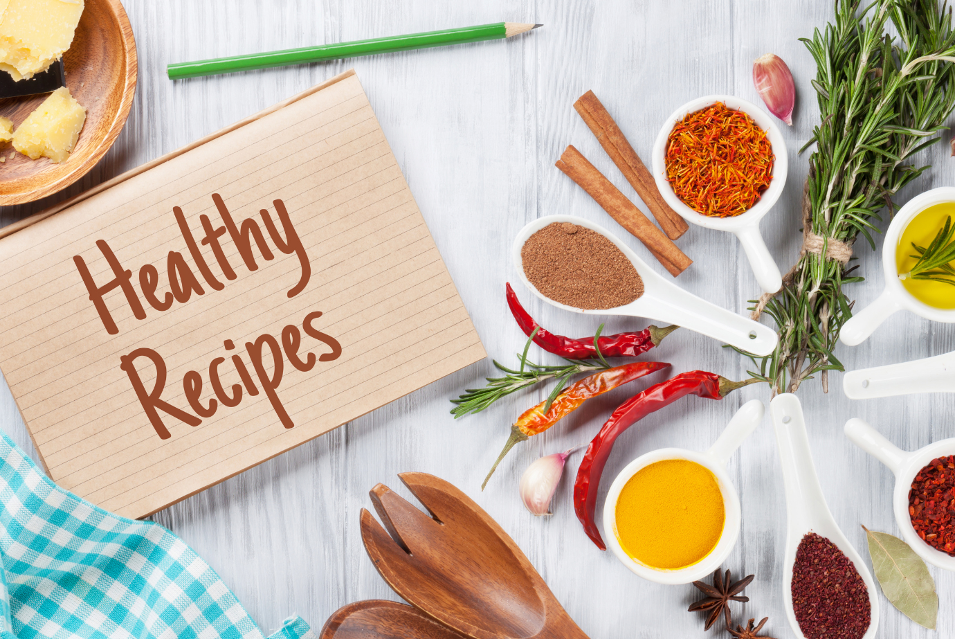 A Healthy Recipe book is just one of your tools to success