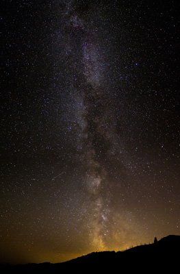 starry night in Montana