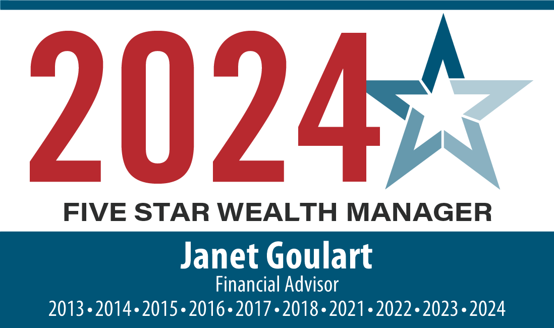 2024 five star wealth manager janet goulart financial advisor