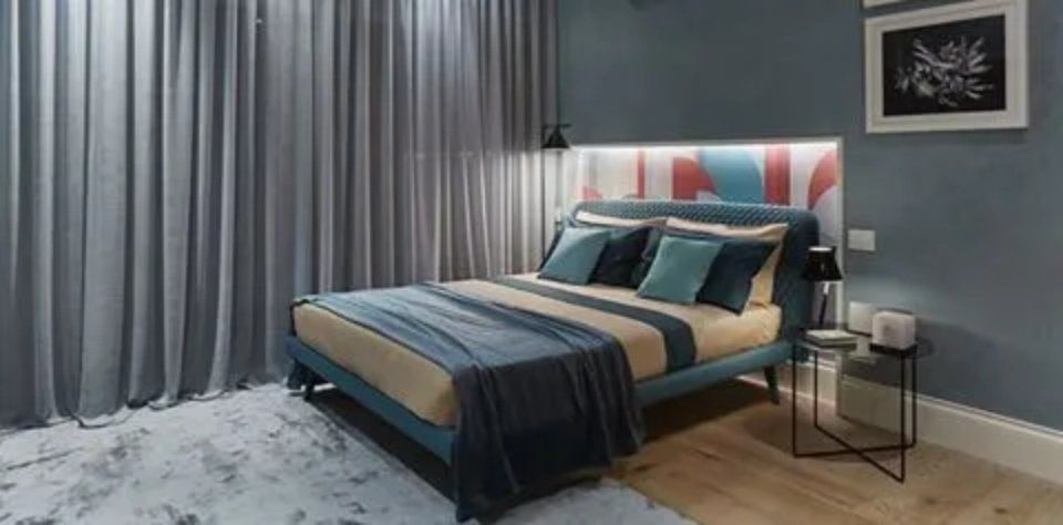 Pittura decorativa a calce con scala