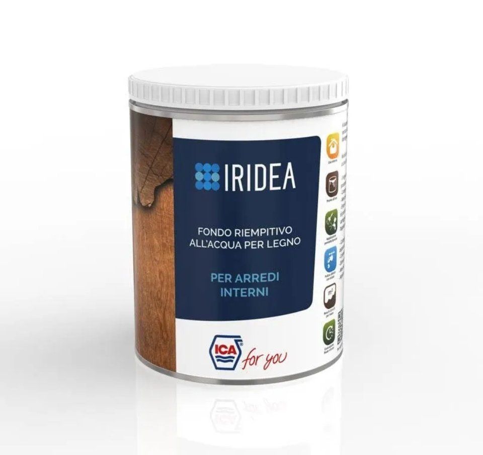 Fondo riempitivo all’acqua per legno