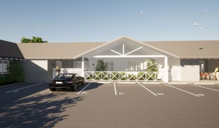 A Car Is Parked in A Parking Lot in Front of A House — Mass Construction Group Australia Pty Ltd in South Mackay, QLD